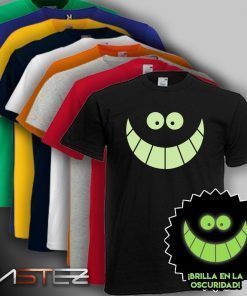 Camiseta Luminiscente Gato Alicia #2
