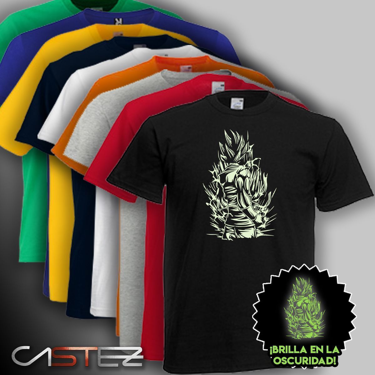 Camiseta Luminiscente Guerrero #2