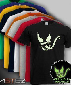 Camiseta Luminiscente V enom