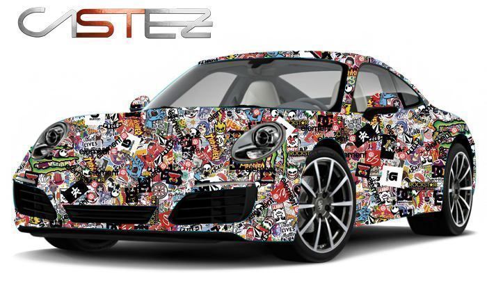 Vinilo Sticker Bomb modelo 2 - Imagen 2