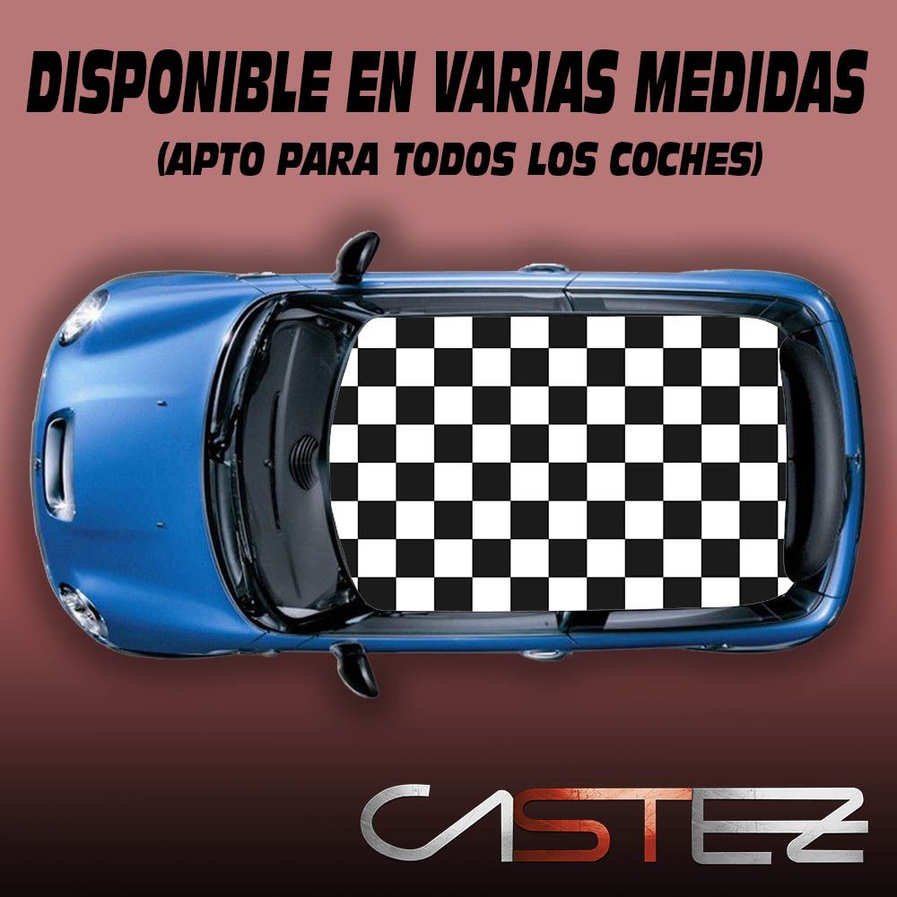 Vinilo Techo Cuadros 16cm