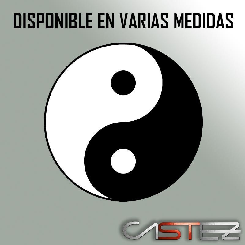 Adhesivo Yin Yang