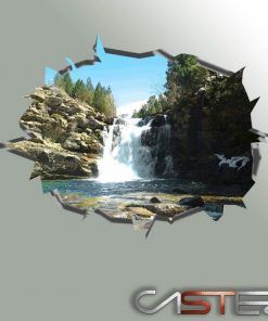 Alternative view of Vinilo Agujero Cascada