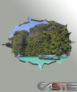 Alternative view of Vinilo Agujero Pared Phi Phi Tailandia