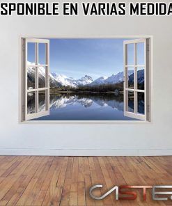 Vinilo Ventana Fiordos Noruegos