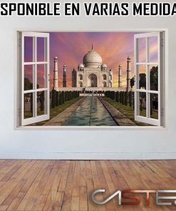 Vinilo Ventana Taj Mahal