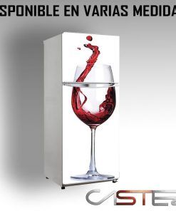 Vinilo Frigorifico Copa Vino