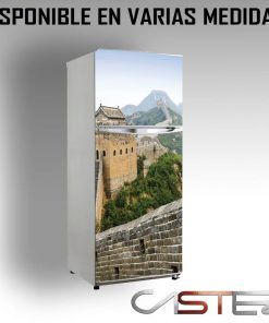 Vinilo Frigorifico Muralla China