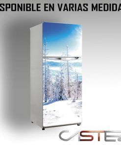 Vinilo Frigorifico Nieve