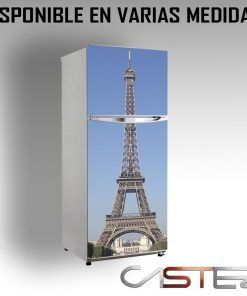 Vinilo Frigorifico Torre Eiffel