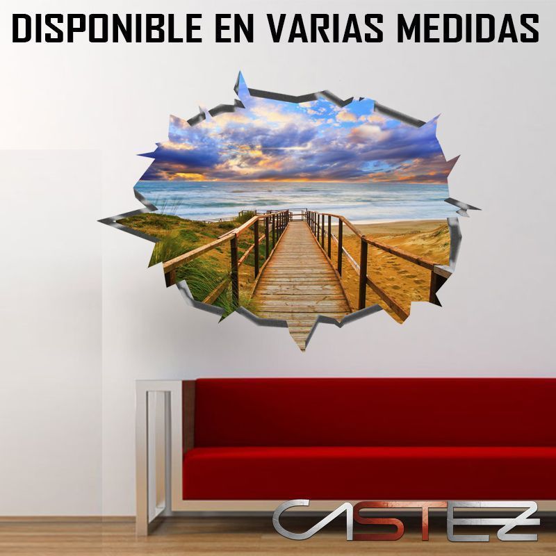 Vinilo Agujero Pasillo al Mar