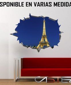 Vinilo Agujero Torre Eiffel