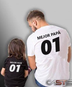 Camiseta padre hijo Mejor Papa Hijo