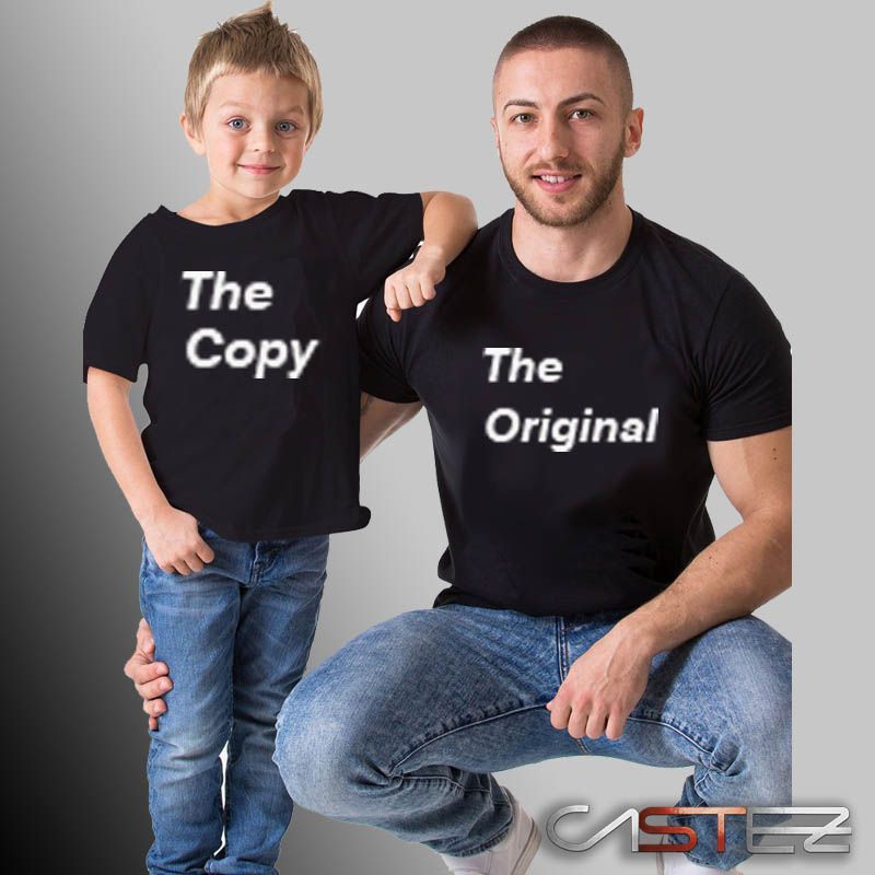 Camiseta padre hijo Original Copy