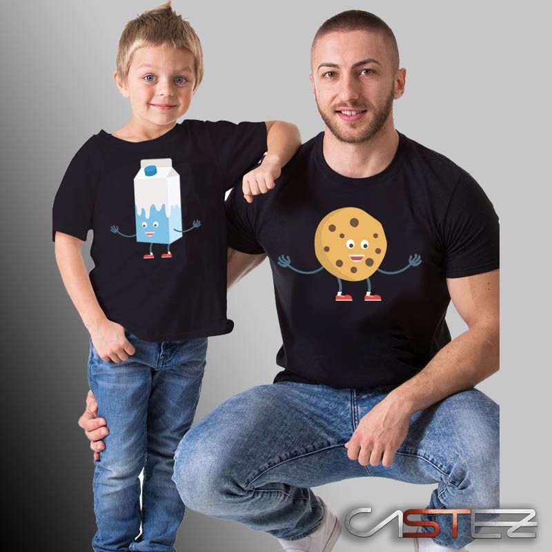 Camiseta Galleta Leche