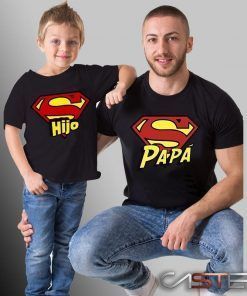 Camiseta Super papa Super hijo