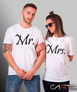 Camiseta Parejas Mr Mrs