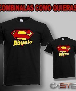 Camiseta Super Abuelo Super Nieto