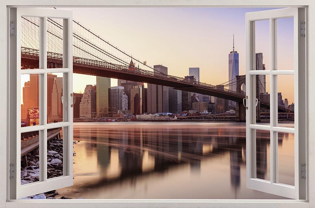 Vinilo Ventana Brookly - Imagen 2