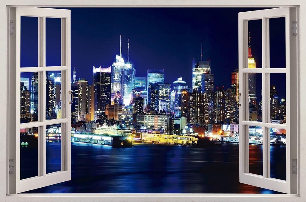 Vinilo Ventana New York #3 - Imagen 2