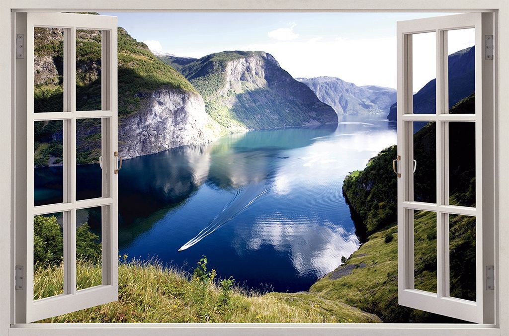 Vinilo Ventana Noruega #2 - Imagen 2