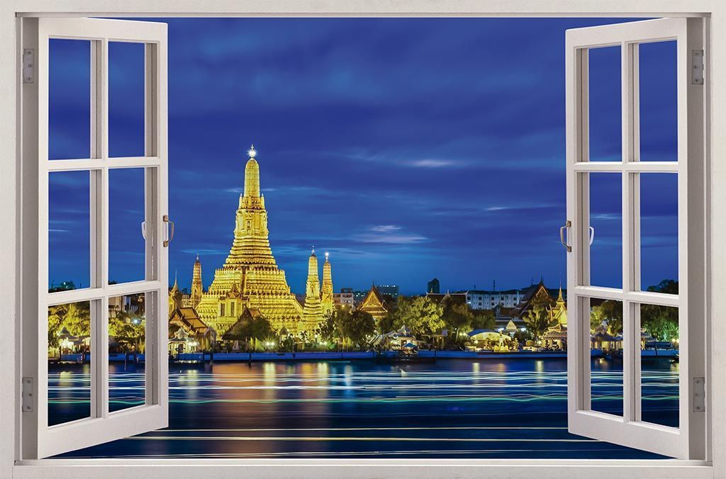 Vinilo Ventana Tailandia #1 - Imagen 2