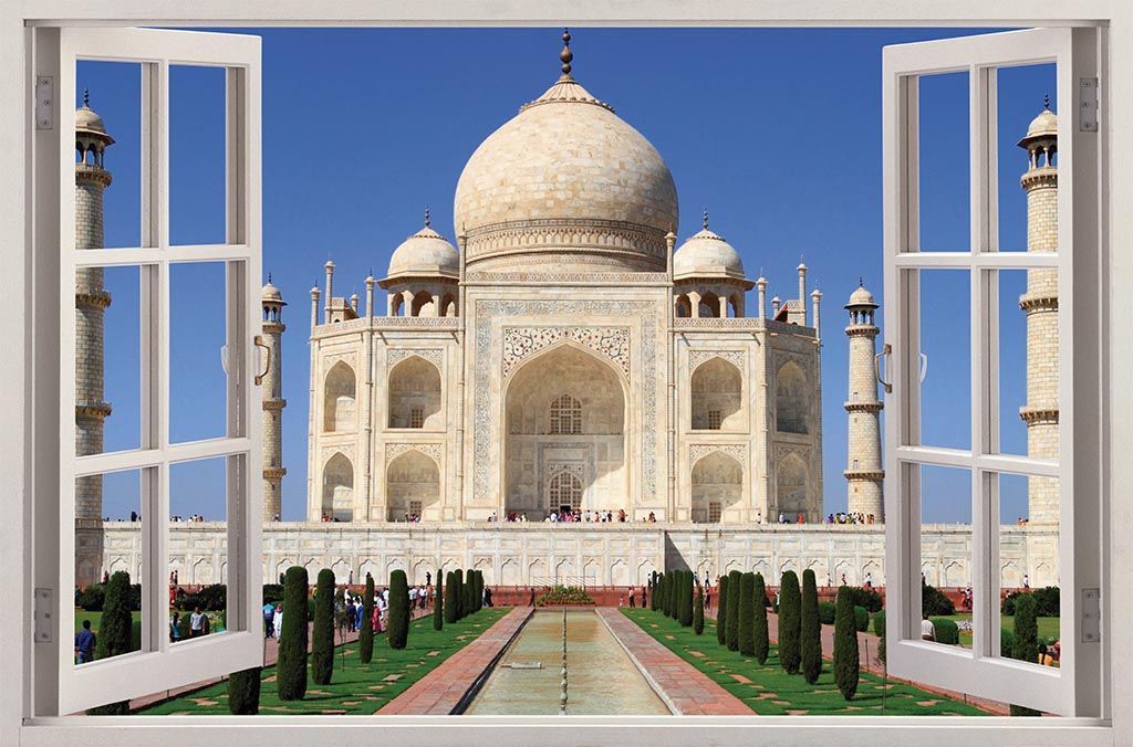 Vinilo Ventana Tajmahal - Imagen 2