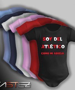 Body Bebe soy del atletico como mi abuelo atleti