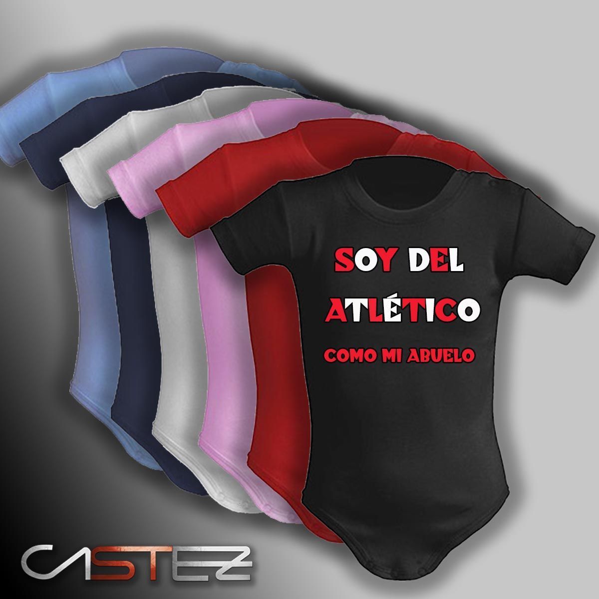 Body Bebe soy del atletico como mi abuelo atleti