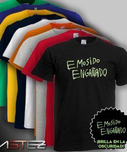 Camiseta Luminiscente Emosido engañado