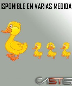 Adhesivo Patitos