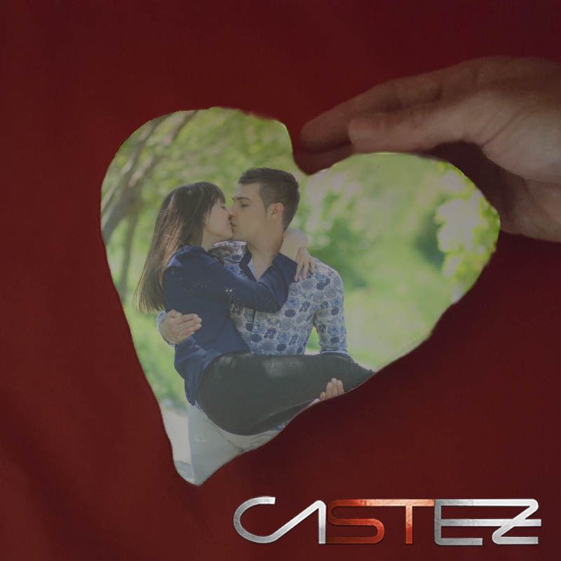 Cojín Corazón 19x19cm. - Imagen 2