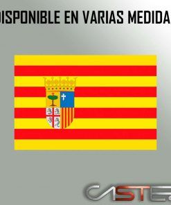 Adhesivo Bandera Aragon