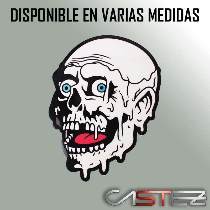 Adhesivo Calavera