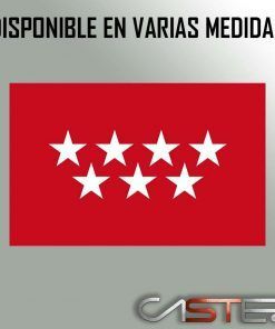 Adhesivo Bandera Madrid