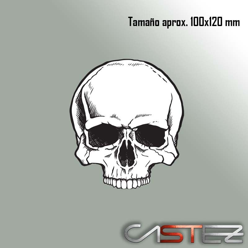 Adhesivo Calavera #14