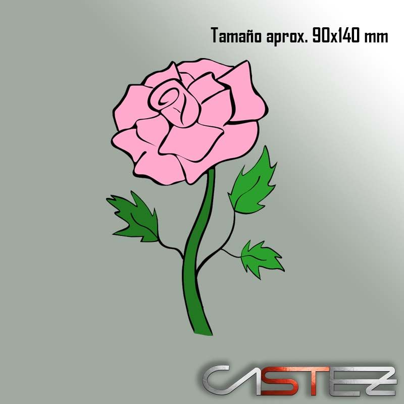 Adhesivo Rosa #2