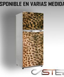 Vinilo Frigorifico Piel Leopardo