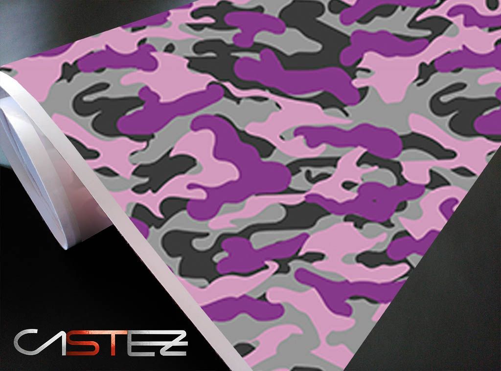 Vinilo Camuflaje Rosa Magenta