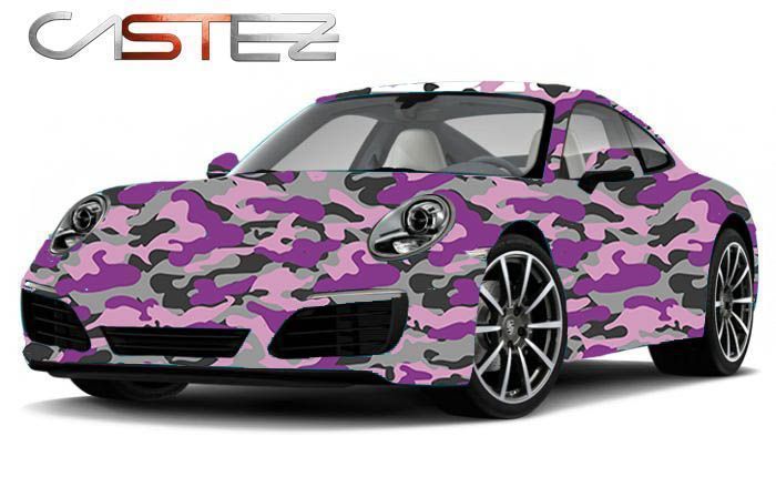 Vinilo Camuflaje Rosa Magenta - Imagen 2