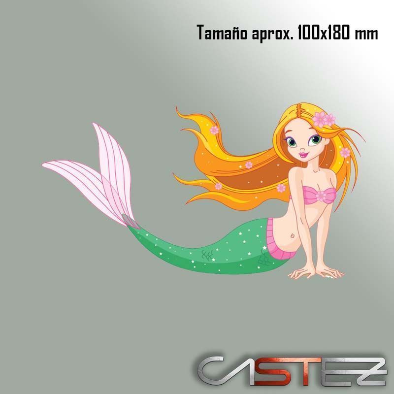 Adhesivo Sirena #4