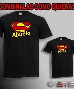 Camiseta Super Abuela Super Nieta