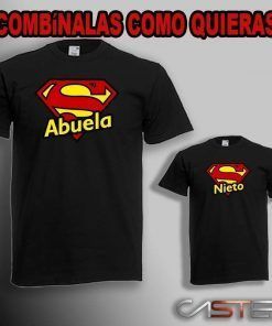 Camiseta Super Abuela Super Nieto