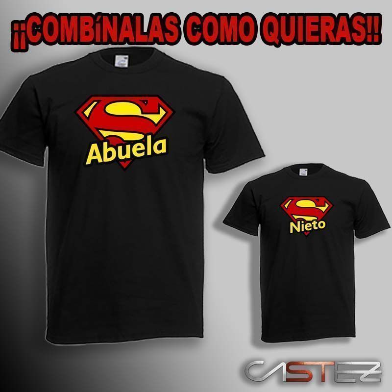 Camiseta Super Abuela Super Nieto