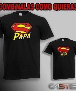 Camiseta Super Papá Super Hija