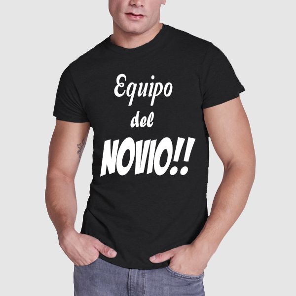 Camiseta Despedida Soltero Equipo del Novio