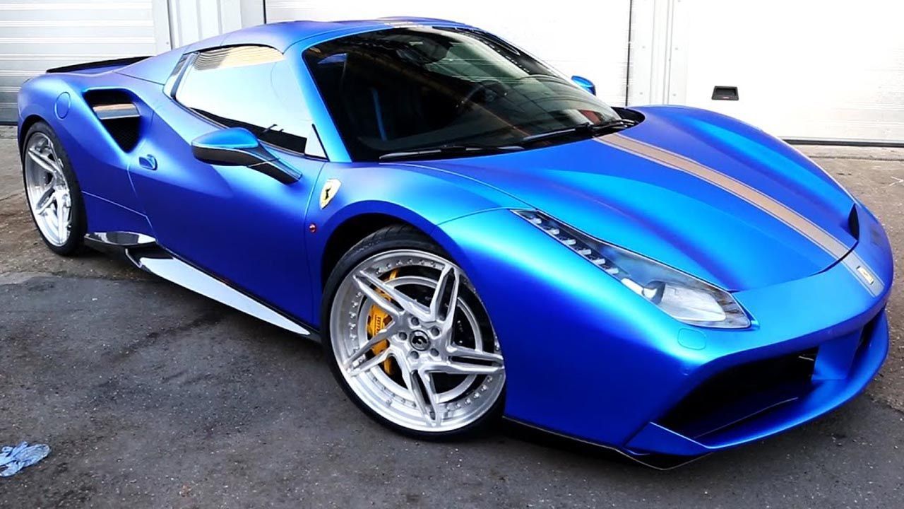 Vinilo Azul Cromo Satinado 20m. - Imagen 3