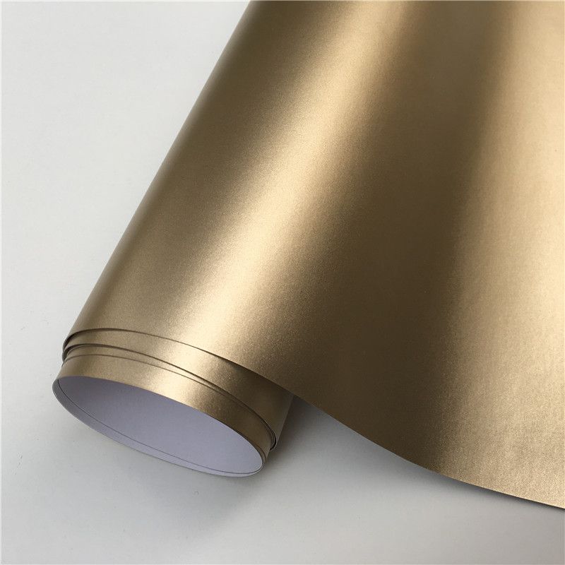 Vinilo Dorado Cromo Satinado 20m.