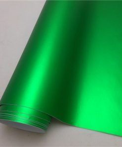 Vinilo Verde Cromo Satinado 20m.