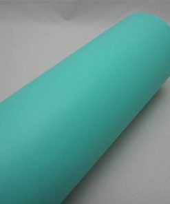 Alternative view of Vinilo Azul Turquesa Mate